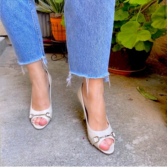 Vintage Gucci Margaux calf mystic white - Picture 2 of 10